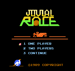 Jovial Race Title Screen